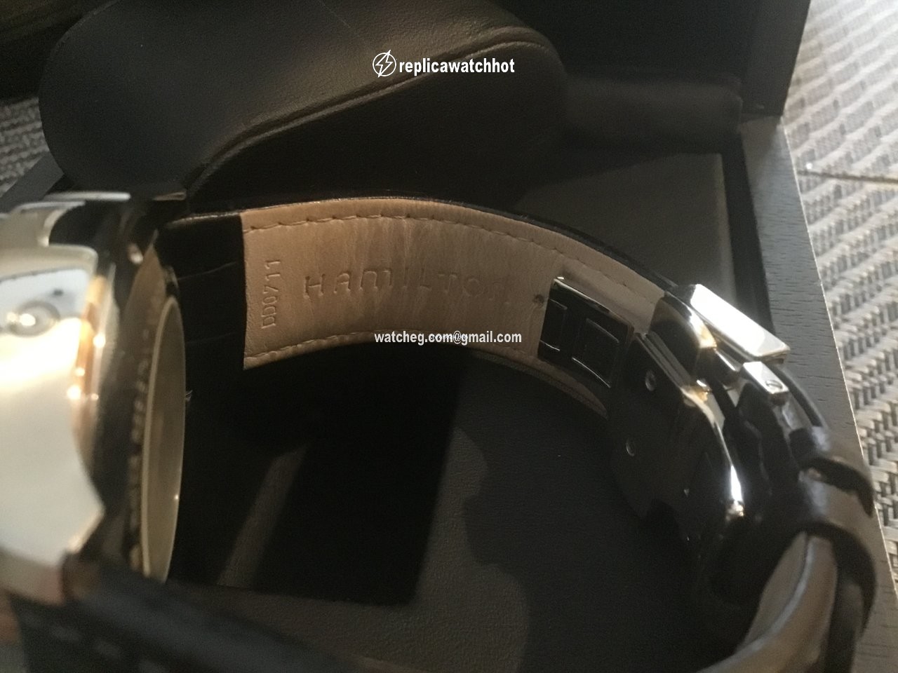 Hamilton Jazzmaster Auto Chrono Mens watch Unisex Automatic Steel H326560 3