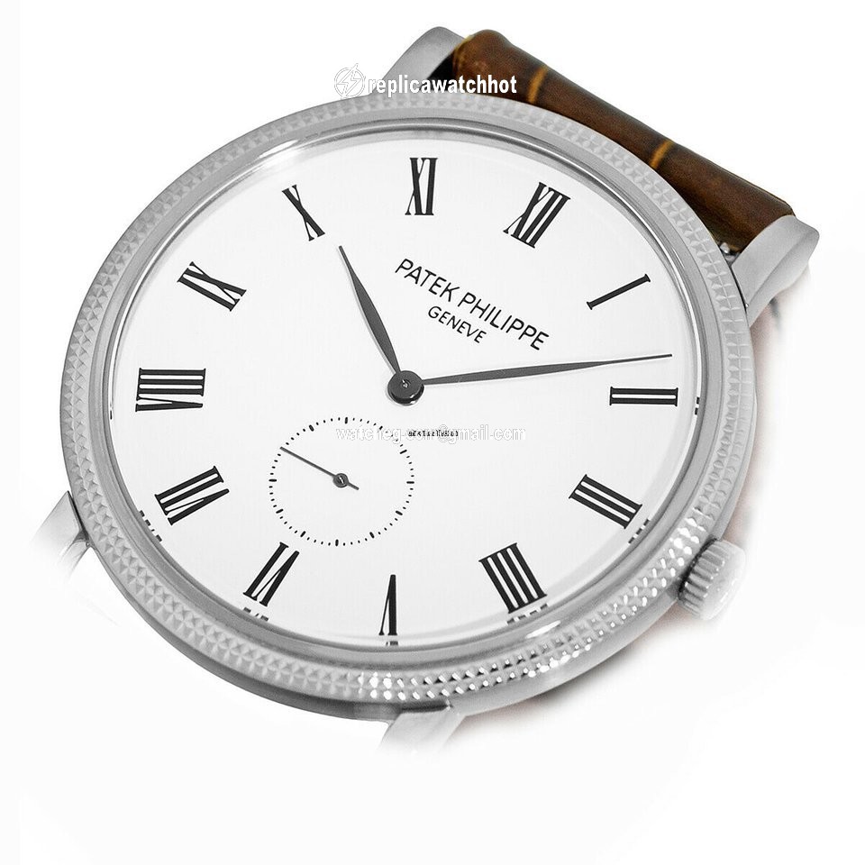 Patek Philippe Calatrava Mens watch Unisex Manual winding White gold 5119 G 3