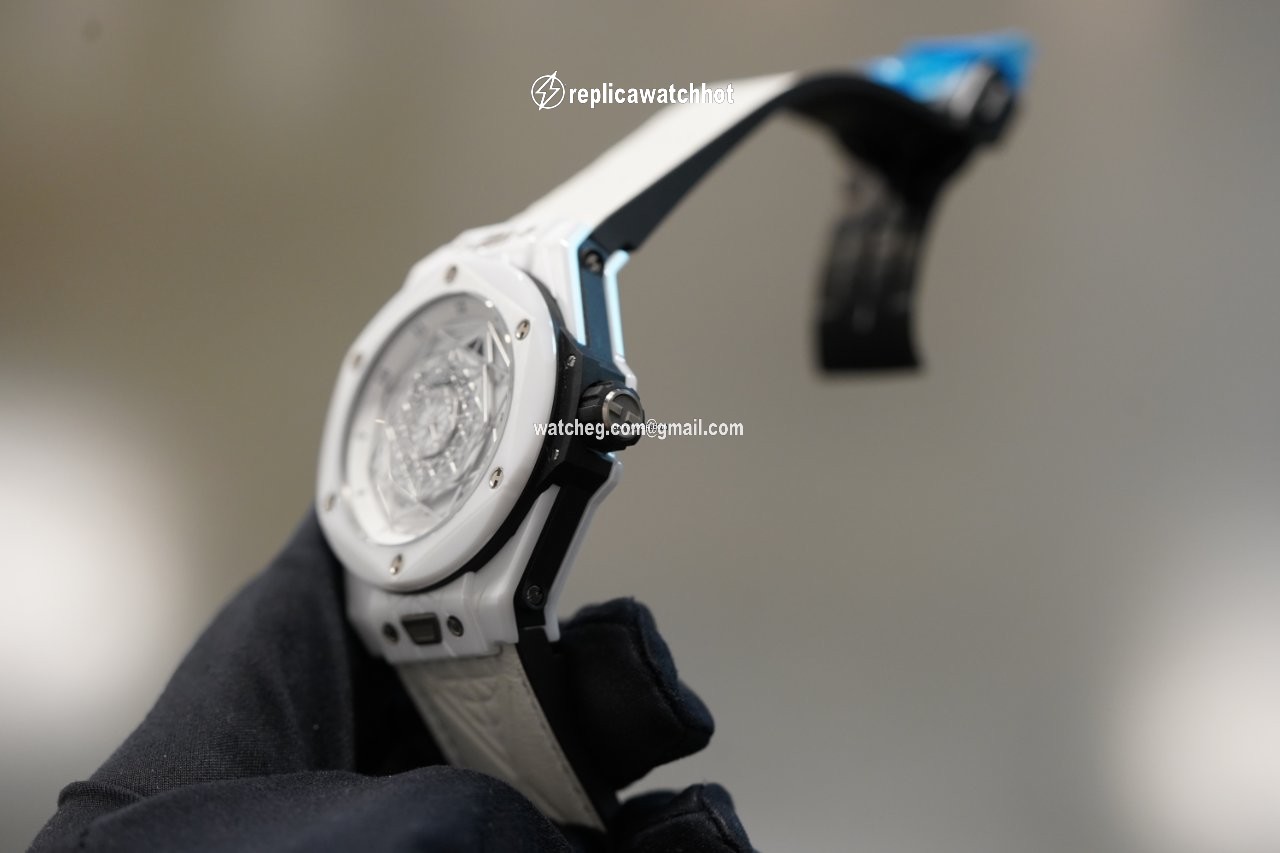 Hublot Big Bang Sang Bleu Mens watch Unisex Automatic Ceramic 415.HX.2027.VR.MXM19 3