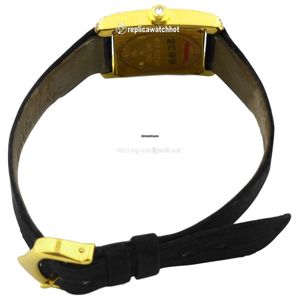 Cartier Tank Francaise Womens watch Quartz Yellow gold W50014N2 3