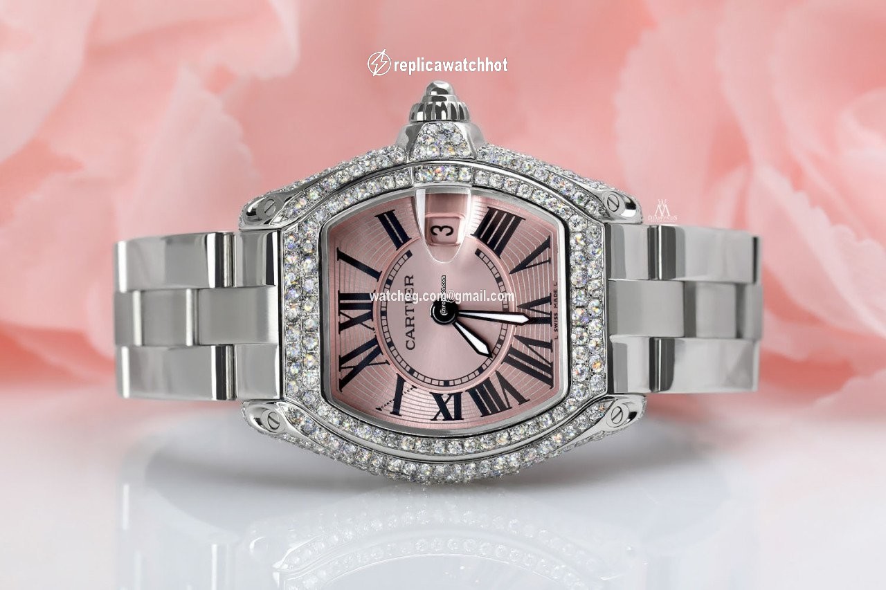 Cartier Roadster Womens watch Quartz Steel W62016V3 3