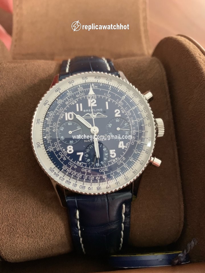 Breitling Navitimer Mens watch Unisex Automatic Platinum LB0910211C1P1 3