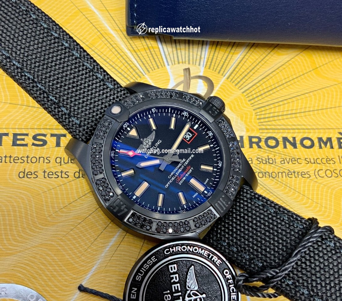 Breitling Avenger Blackbird 44 Mens watch Unisex Automatic Titanium V17311AT BD74-109W 3