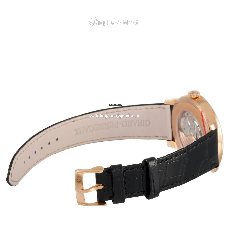 Girard Perregaux 1966 Mens watch Unisex Automatic Rose gold 49534-52-1329SBB6A 3