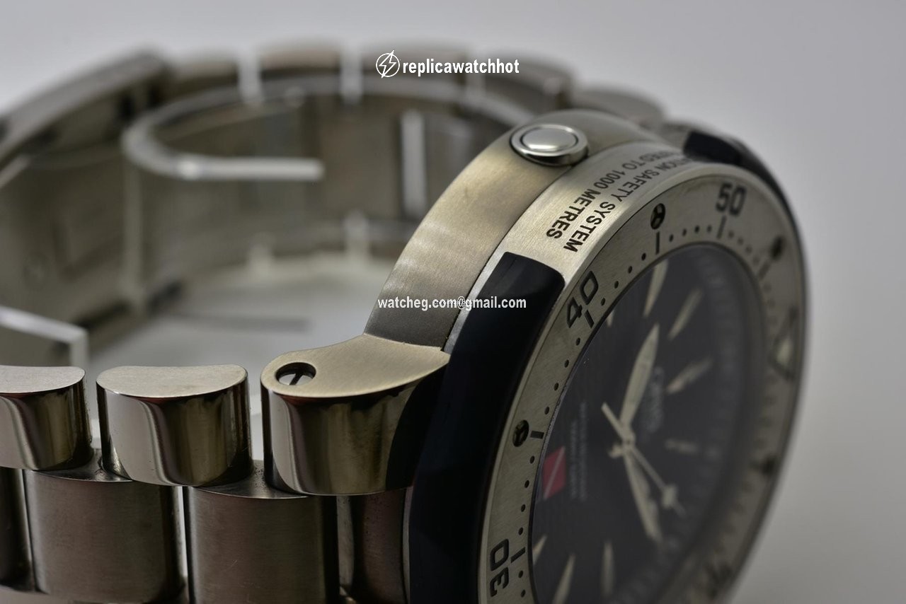 Oris ProDiver Date Mens watch Unisex Automatic Titanium 01 733 7646 7184-Set 3