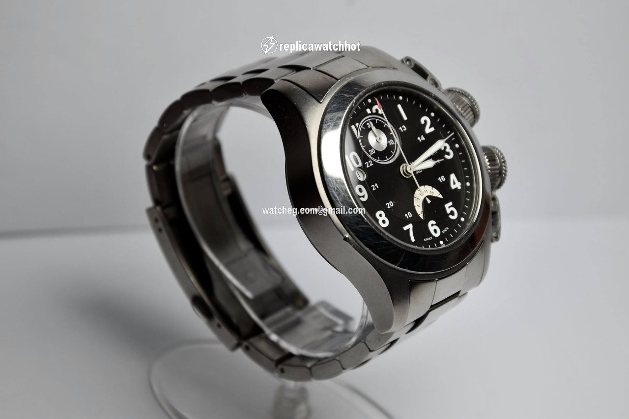 Hamilton Khaki Navy Frogman Mens watch Unisex Automatic Titanium H777160 3