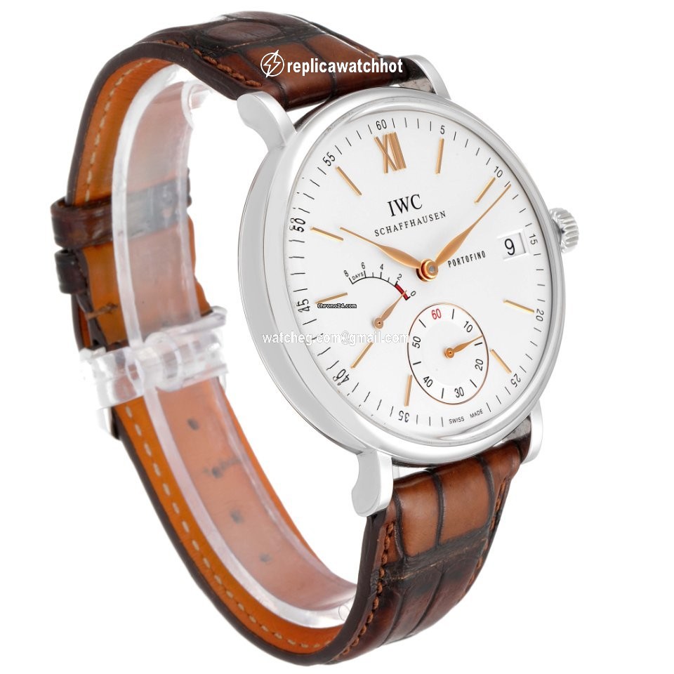 IWC Portofino Hand-Wound Mens watch Unisex Manual winding Steel IW510103 3
