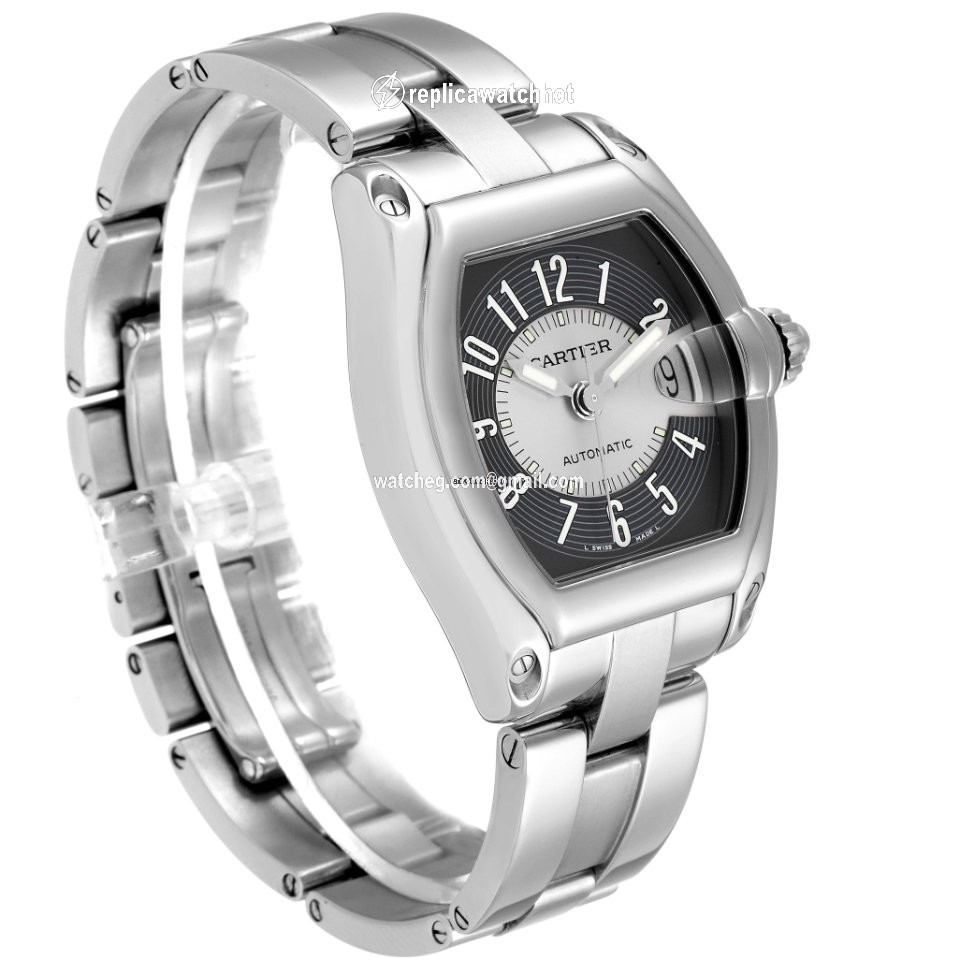 Cartier Roadster Mens watch Unisex Automatic Steel W62001V3 3