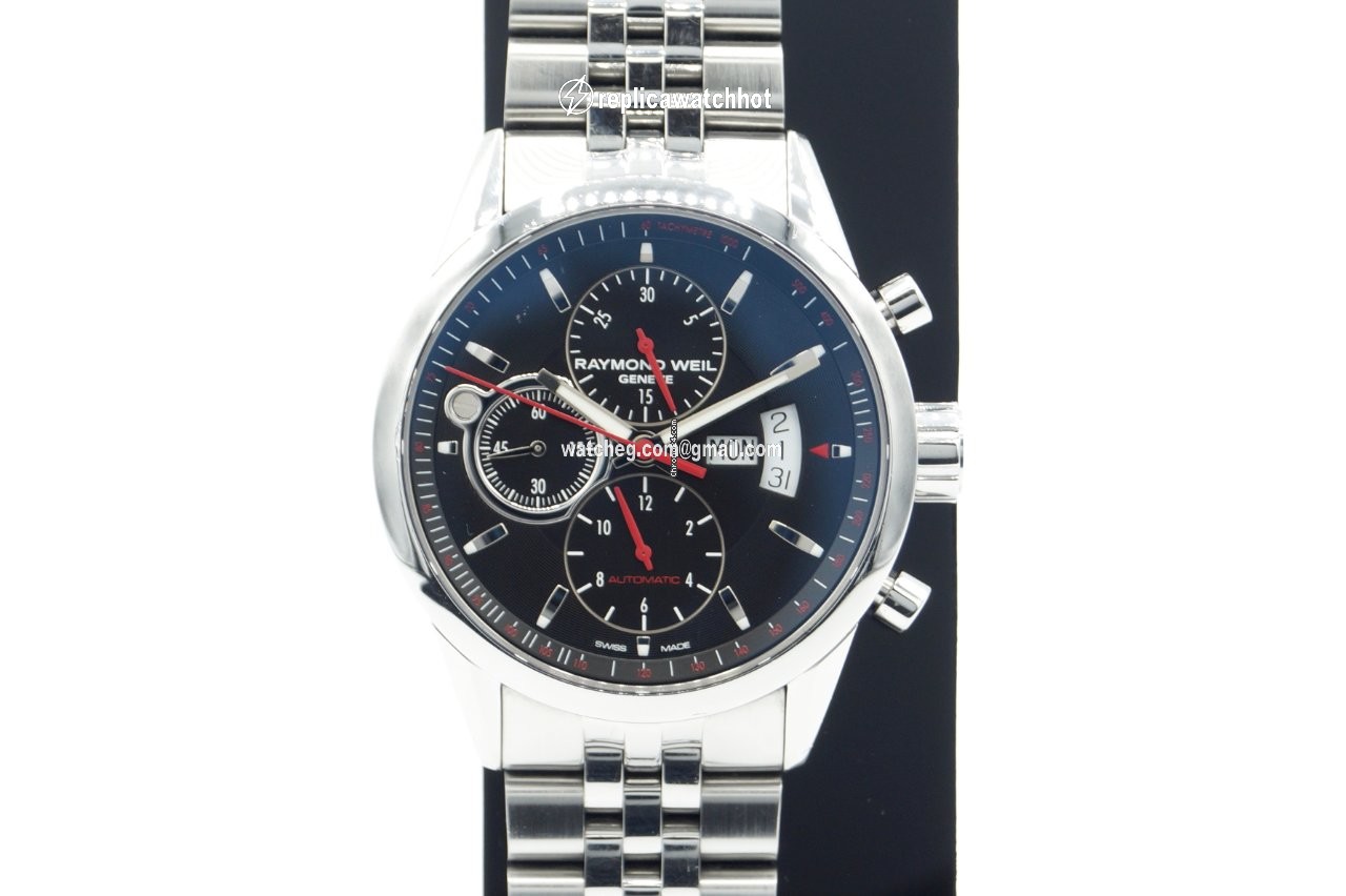 Raymond Weil Freelancer Mens watch Unisex Automatic Steel 7730-ST-20041 3