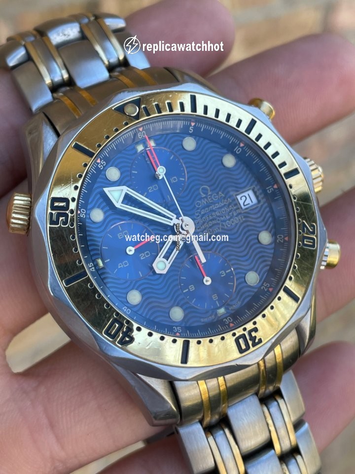 Omega Seamaster Mens watch Unisex Automatic Gold Steel 178.0504 3