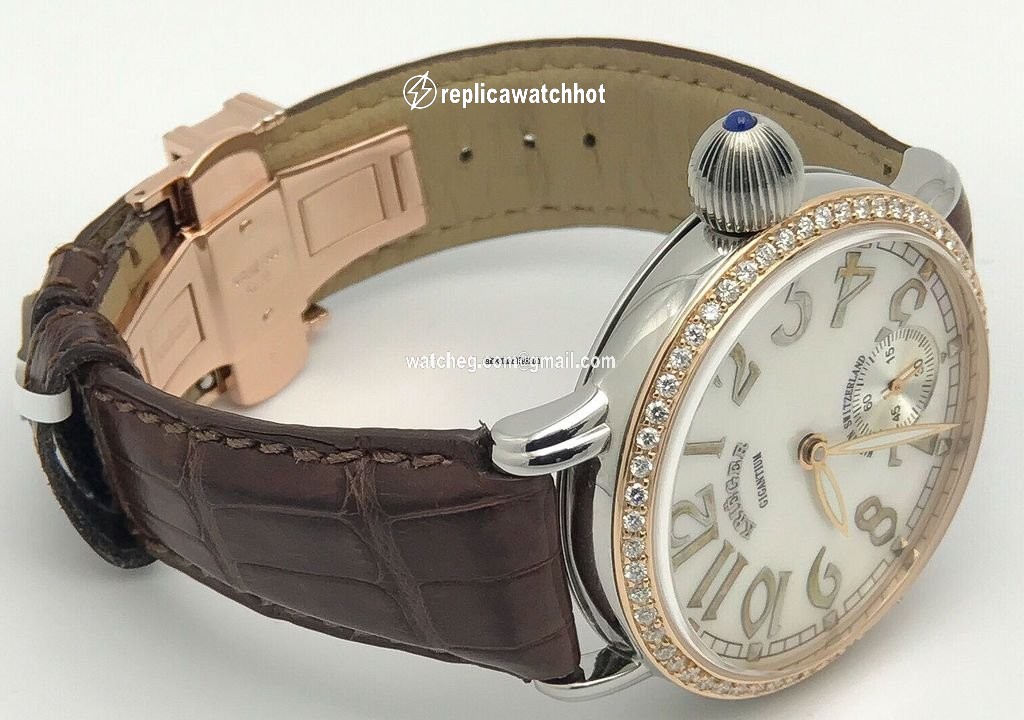 Hamilton Mens watch Unisex Manual winding Gold Steel K7007 3