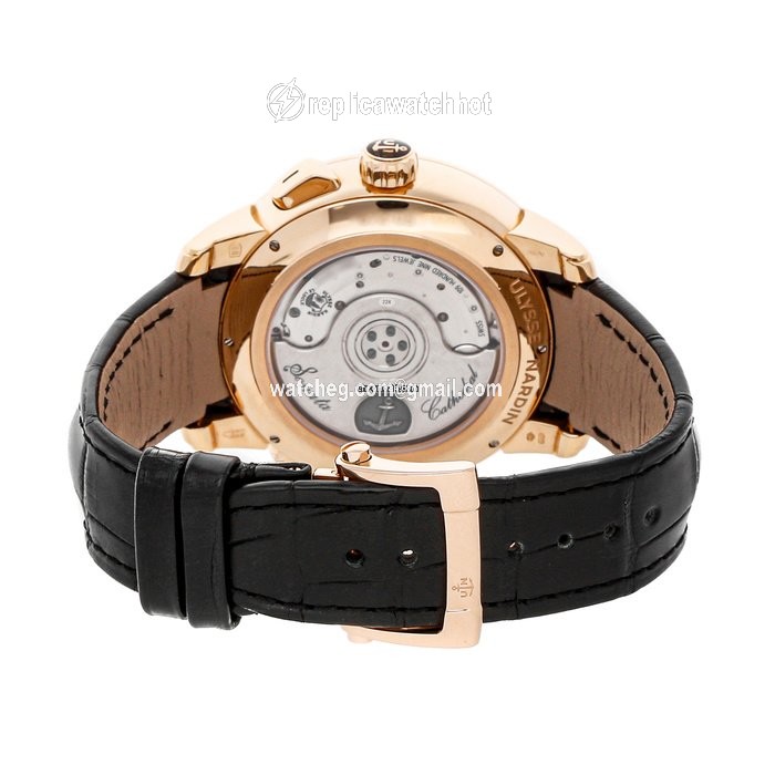 Ulysse Nardin Mens watch Unisex Automatic Rose gold 672-05 92 3