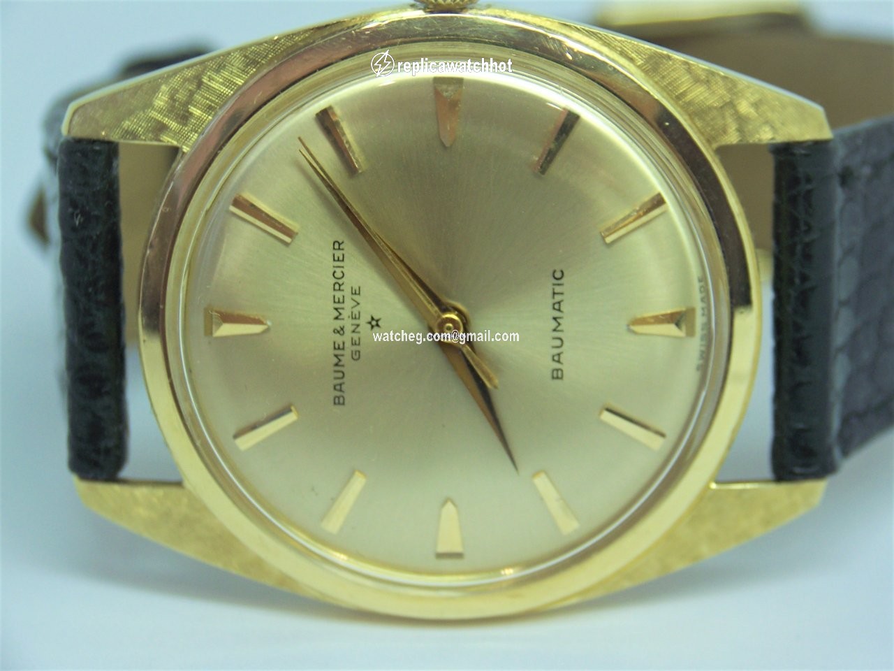 Baume & Mercier Mens watch Unisex Automatic Yellow gold 3169 3