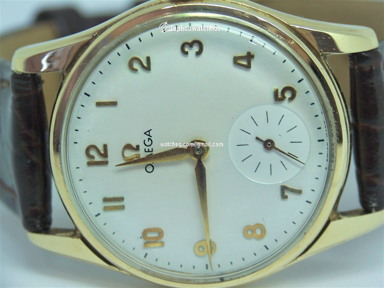 Omega Mens watch Unisex Manual winding Yellow gold 13339 3