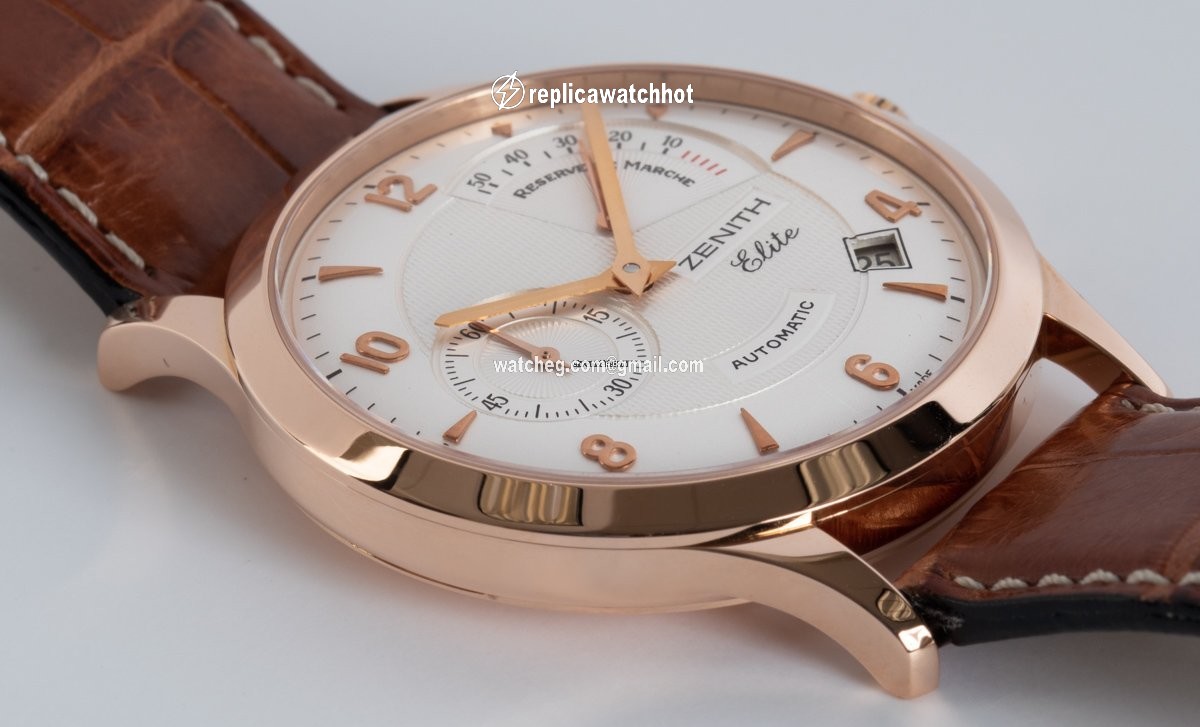 Zenith Elite Power Reserve Mens watch Unisex Automatic Rose gold 18.1125.685 3