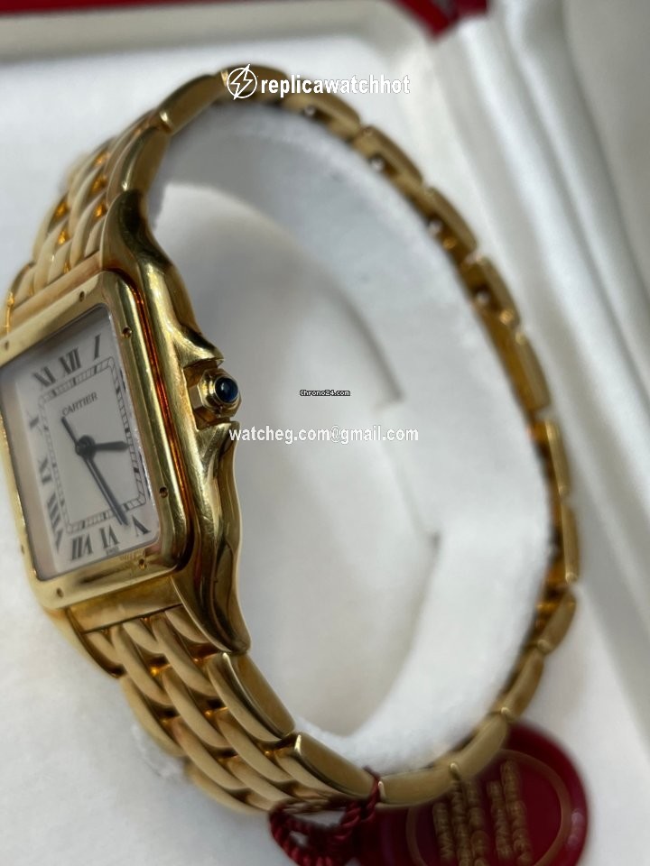 Cartier Panthere Mens watch Unisex Quartz Yellow gold 887968 3
