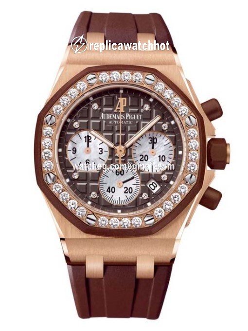 Audemars Piguet Royal Oak Offshore Lady Womens watch Automatic Rose gold 26287OK.ZZ.D081CR.01 3