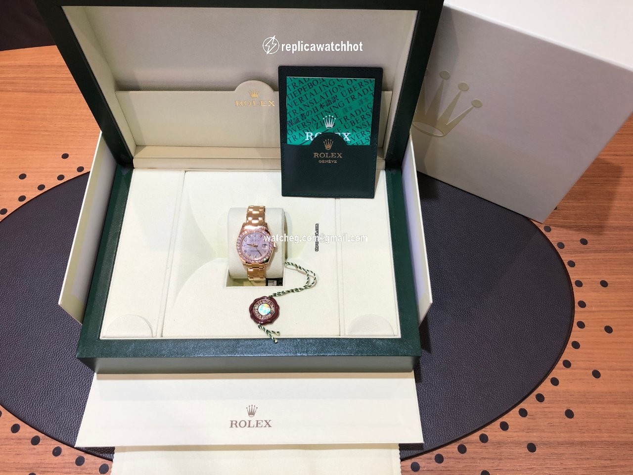 Rolex Datejust 31 Womens watch Yellow gold Automatic 81298 3