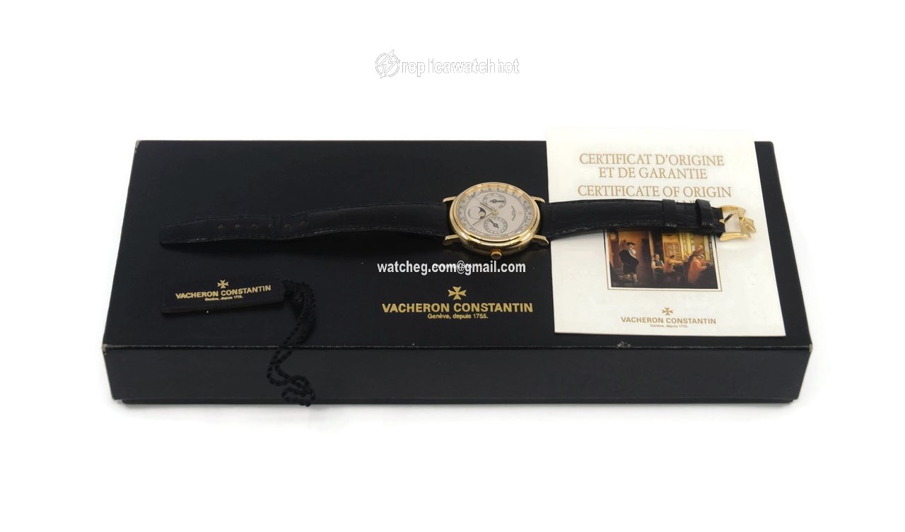 Vacheron Constantin Patrimony Mens watch Unisex Automatic Yellow gold 47052 000J-04 3