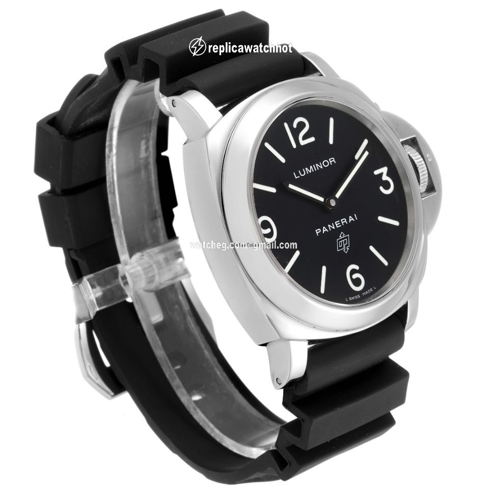 Panerai Luminor Base Logo Mens watch Unisex Manual winding Steel PAM00000 3
