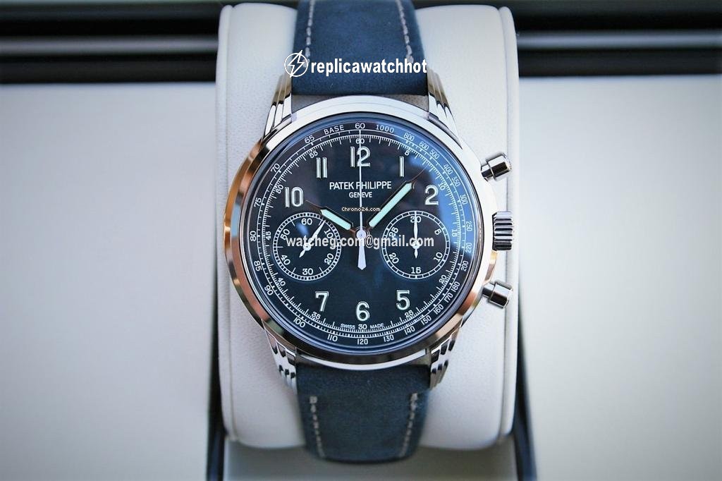 Patek Philippe Chronograph Mens watch Unisex Manual winding White gold 5172G 3