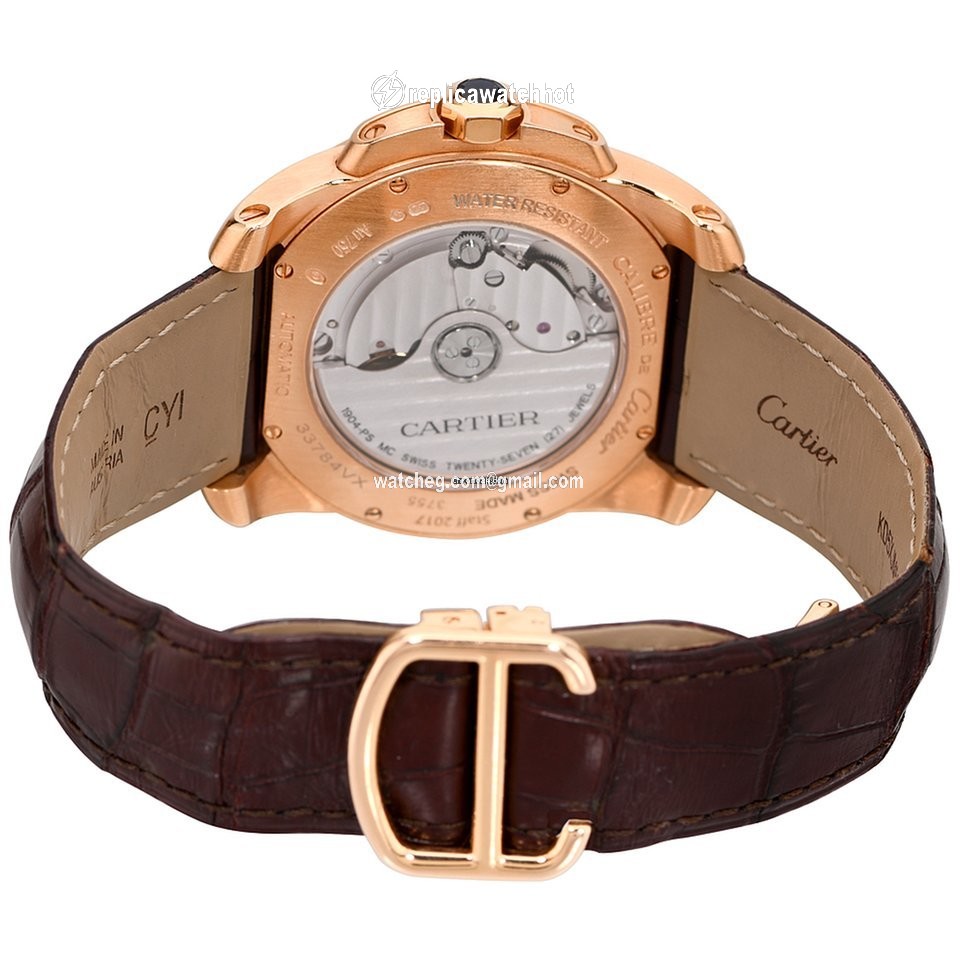 Cartier Calibre de Cartier Mens watch Unisex Automatic Rose gold WGCA0003 3
