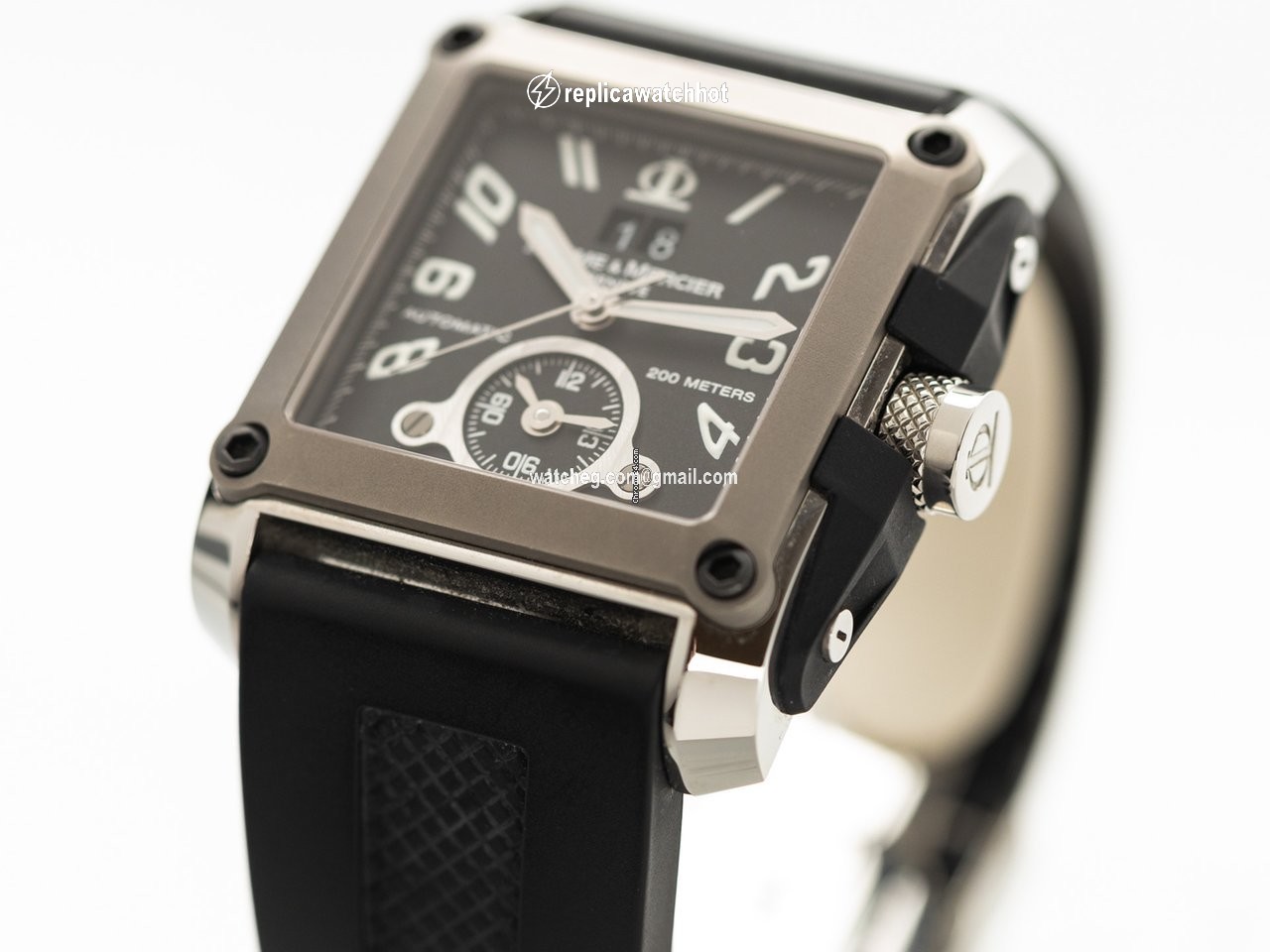 Baume & Mercier Hampton Mens watch Unisex Automatic Steel M0A08749 3