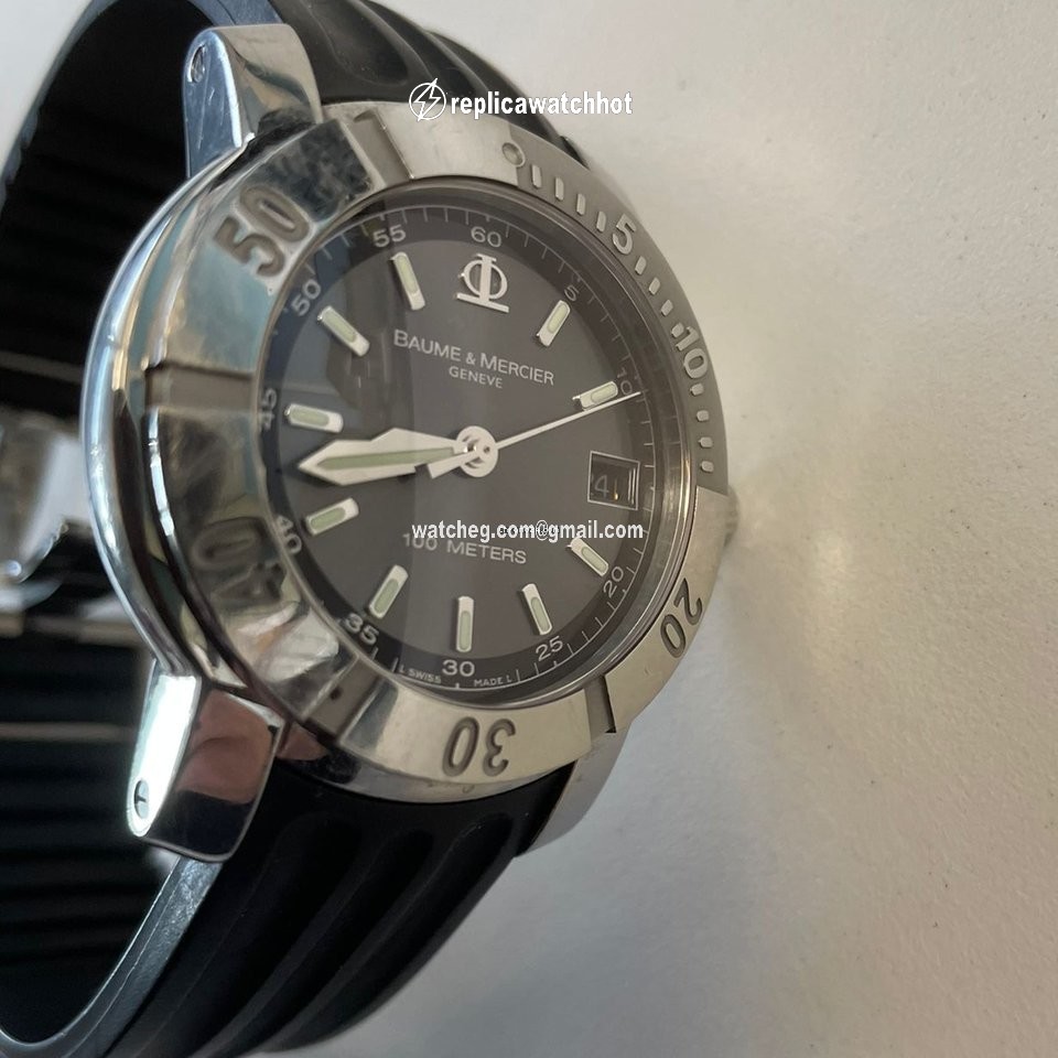 Baume & Mercier Capeland Mens watch Unisex Quartz Steel MOA08351 3