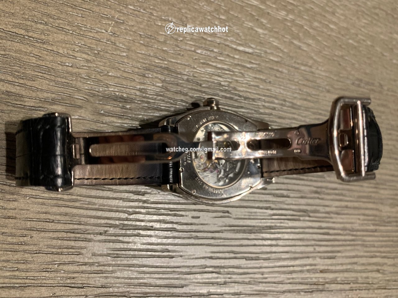 Cartier Mens watch Unisex Manual winding White gold 2762 cartier 3