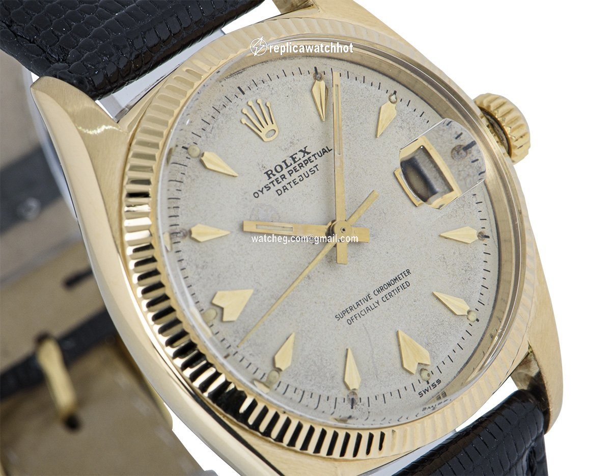 Rolex Datejust 36 Mens watch Unisex Yellow gold Automatic 6605 3