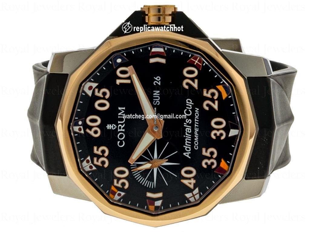 Corum Admirals Cup Competition 48 Mens watch Unisex Automatic Titanium 947.931.05 0371 AN32 3