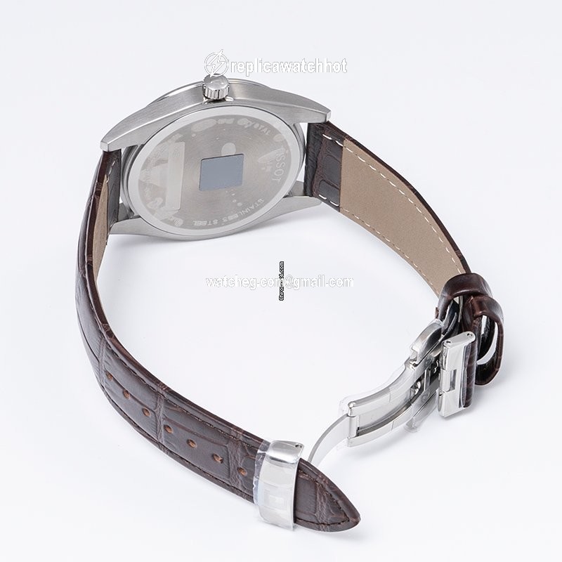 Tissot T-Classic Mens watch Unisex Quartz Steel T127.410.16.051.01 3