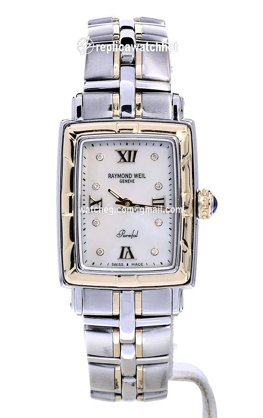 Raymond Weil Parsifal Womens watch Quartz Gold Steel 9740-STG-00995 3