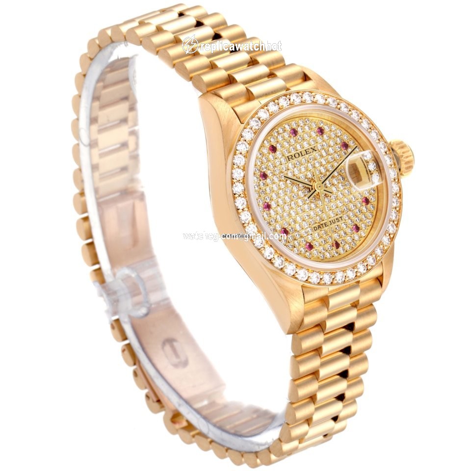 Rolex Lady-Datejust Womens watch Yellow gold Automatic 69138 3