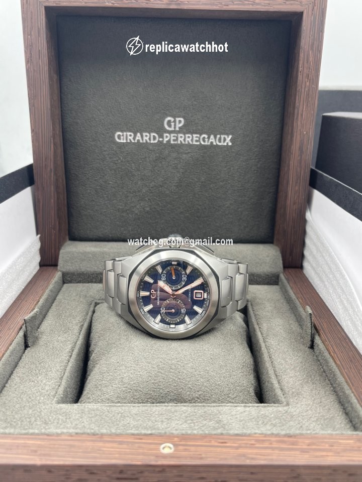 Girard Perregaux Chrono Hawk Mens watch Unisex Automatic Steel 49970-11-431-11A 3