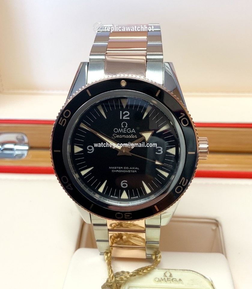 Omega Seamaster 300 Mens watch Unisex Automatic Gold Steel 233.20.41.21.01.001 3