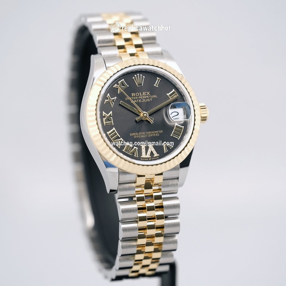 Rolex Datejust 31 Womens watch Gold Steel Automatic 278273-0018 3
