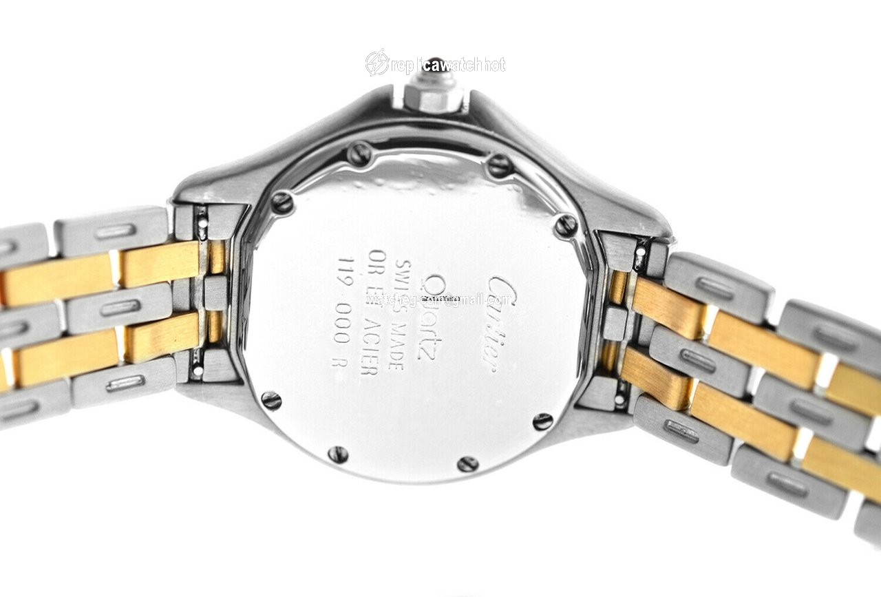 Cartier Cougar Womens watch Quartz Gold Steel 119000R 3