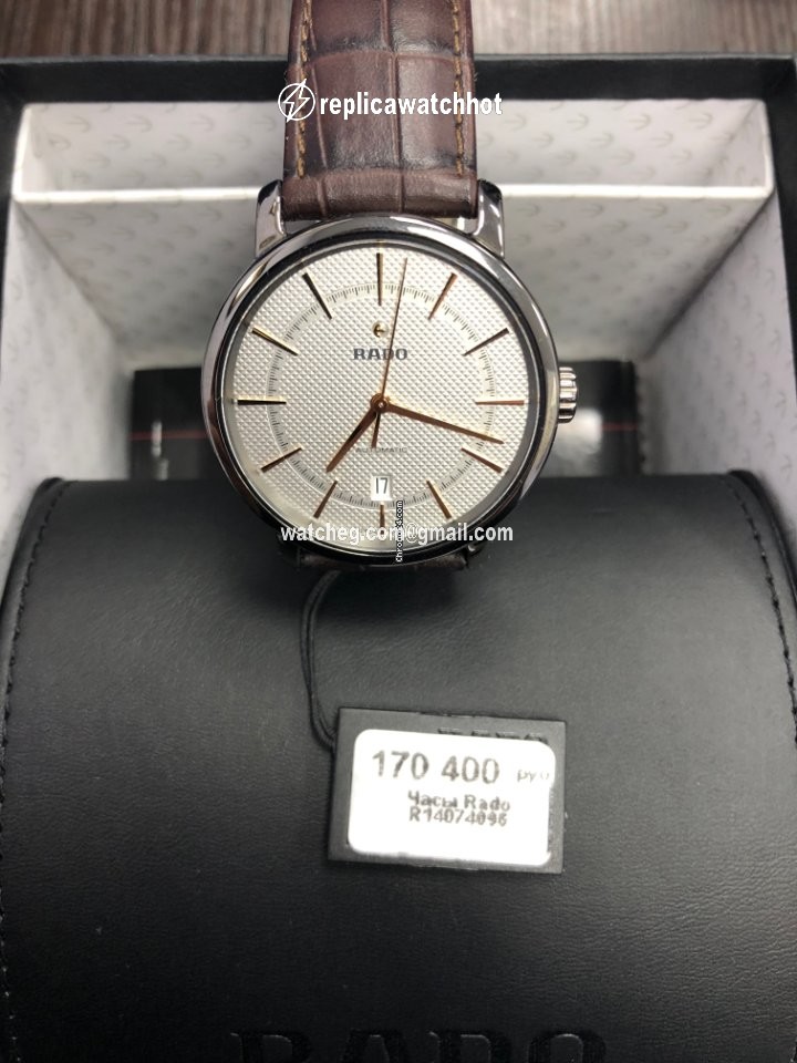 Rado DiaMaster Mens watch Unisex Automatic Ceramic R14074096 or 01.629.0074.3.409 3
