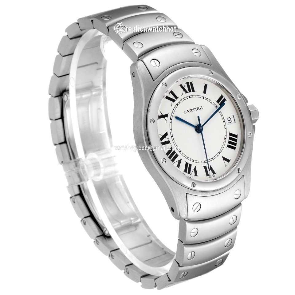 Cartier Santos Mens watch Unisex Automatic Steel 1920 3