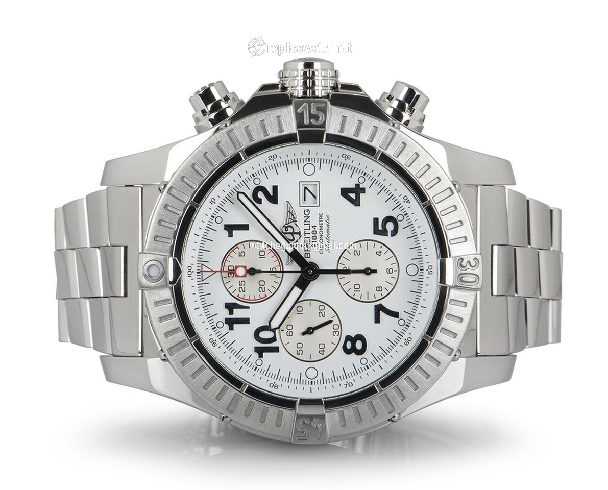 Breitling Super Avenger Mens watch Unisex Automatic Steel A1337011 A562 3