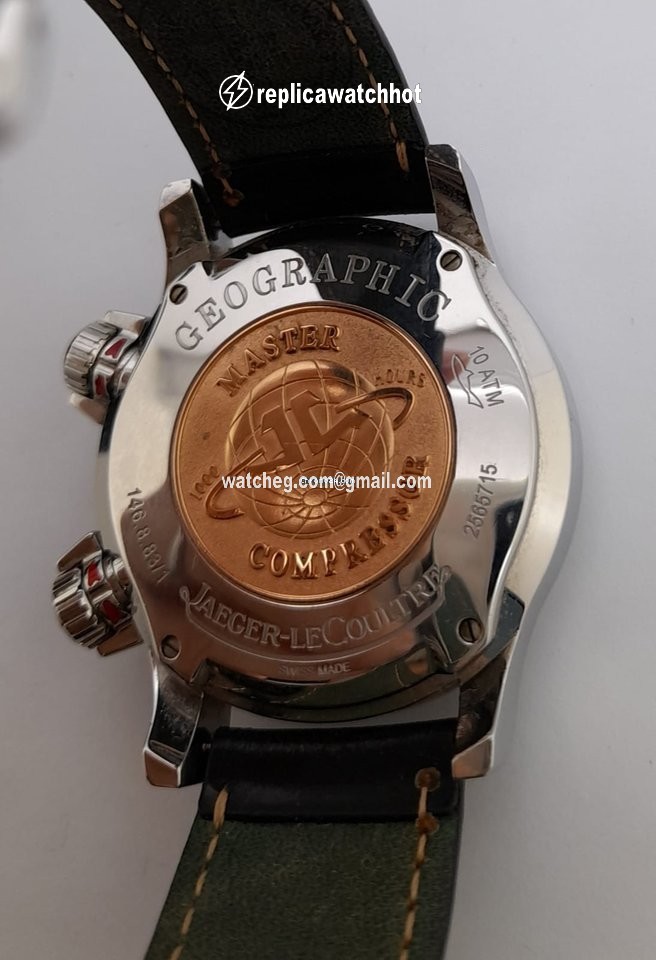 Jaeger-LeCoultre Master Compressor Geographic Mens watch Unisex Automatic Steel 146.8.83 1 3