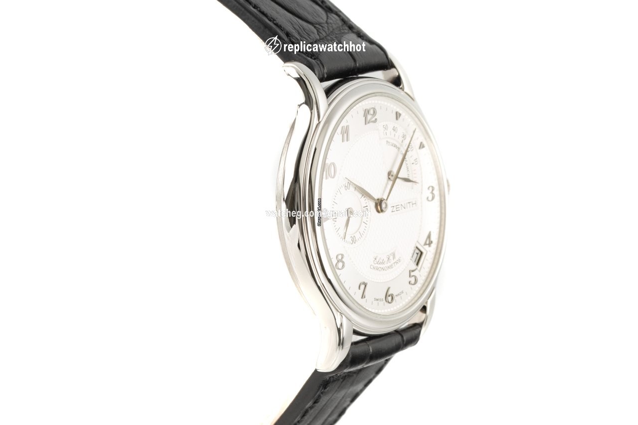 Zenith Elite Mens watch Unisex Manual winding Platinum 39.0240.655 3
