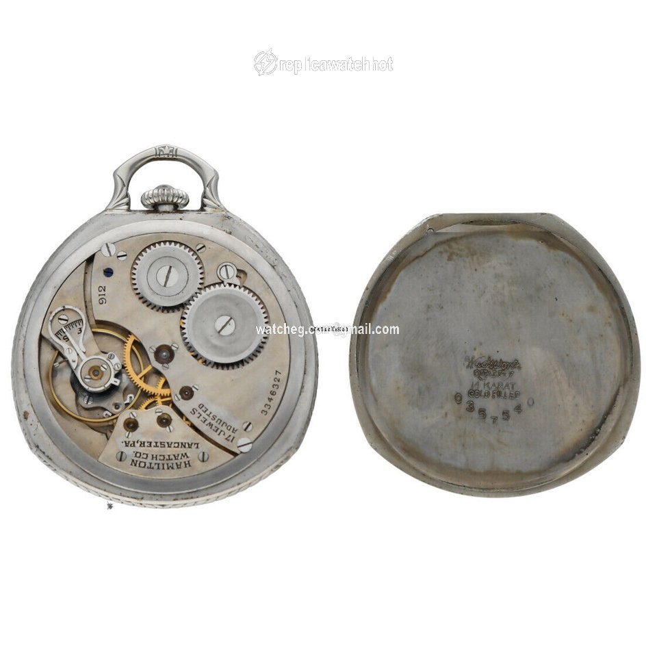 Hamilton Manual winding White gold 912 3