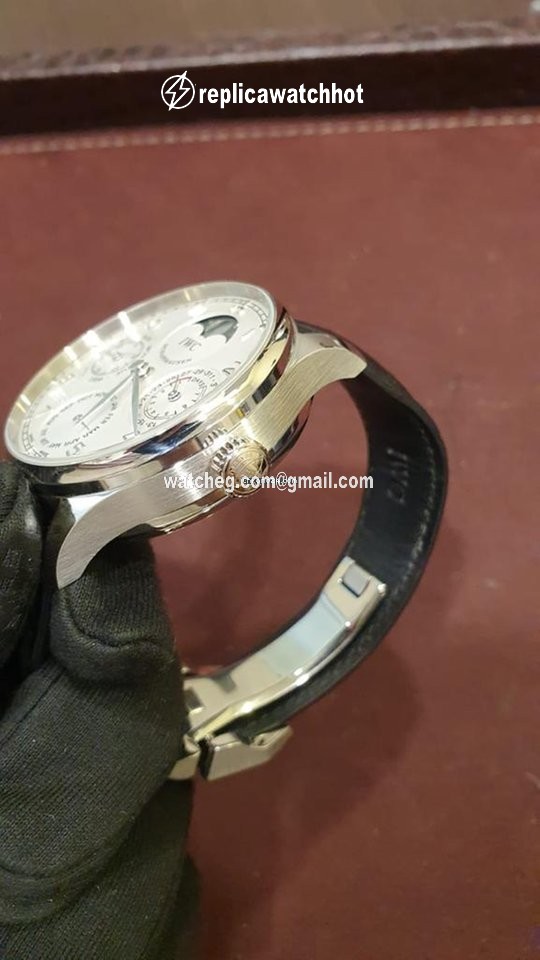 IWC Portuguese Perpetual Calendar Mens watch Unisex Automatic Platinum IW502305 3