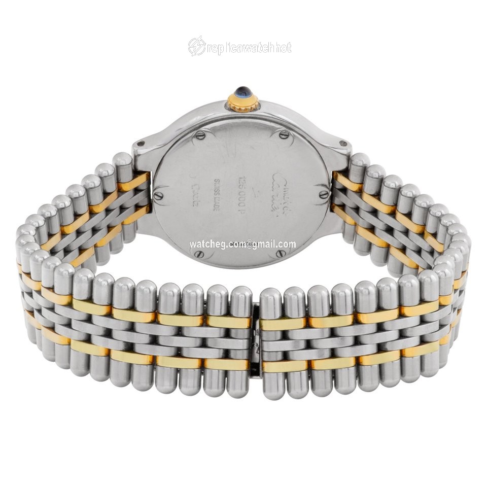 Cartier Quartz Steel 12500P 3