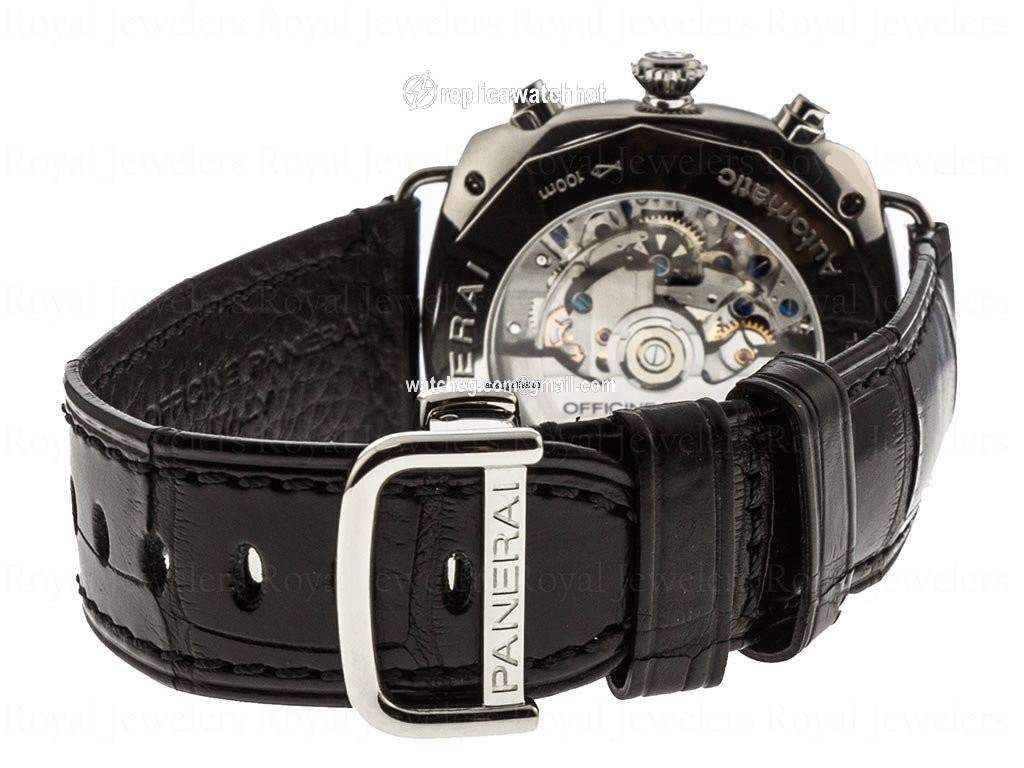 Panerai Radiomir Rattrapante Mens watch Unisex Automatic Steel PAM 00214 3