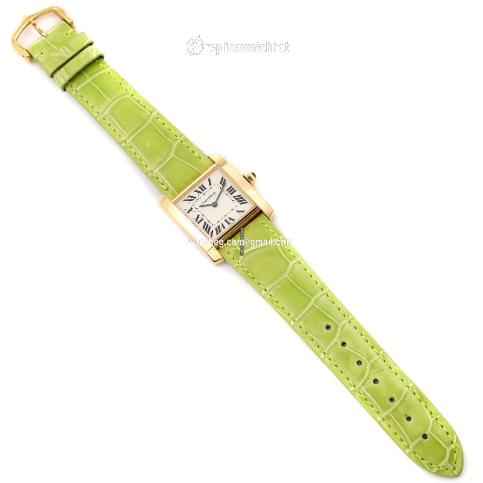 Cartier Tank Francaise Womens watch Quartz Yellow gold W5000356 3