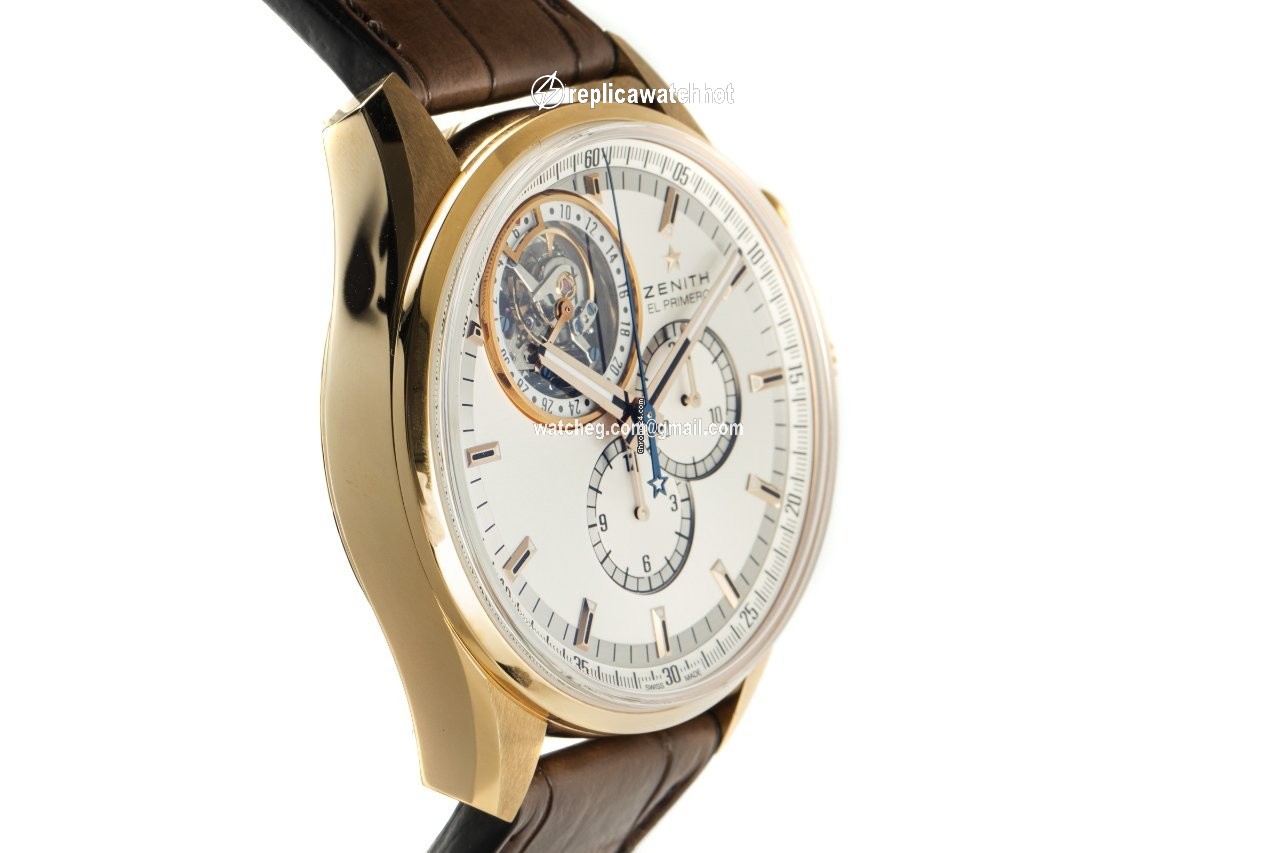 Zenith El Primero Tourbillon Mens watch Unisex Automatic Yellow gold 18.2050.4035 01.C713 3