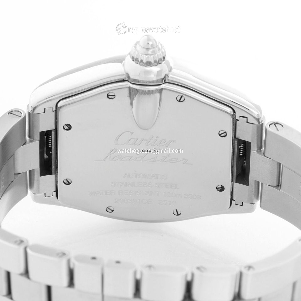 Cartier Roadster Mens watch Unisex Automatic Steel W62025V3 2510 3